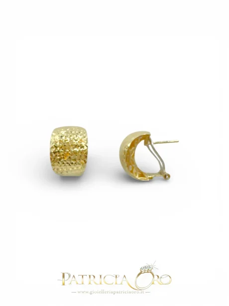 Orecchini Donna Oro 18kt 750 – Peso 6,0gr