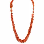 Collana donna con Corallo mediterraneo