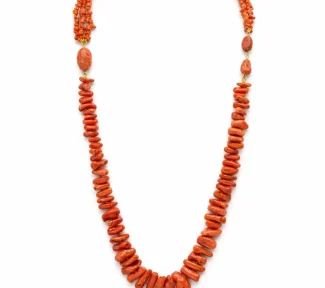 Collana donna con Corallo mediterraneo