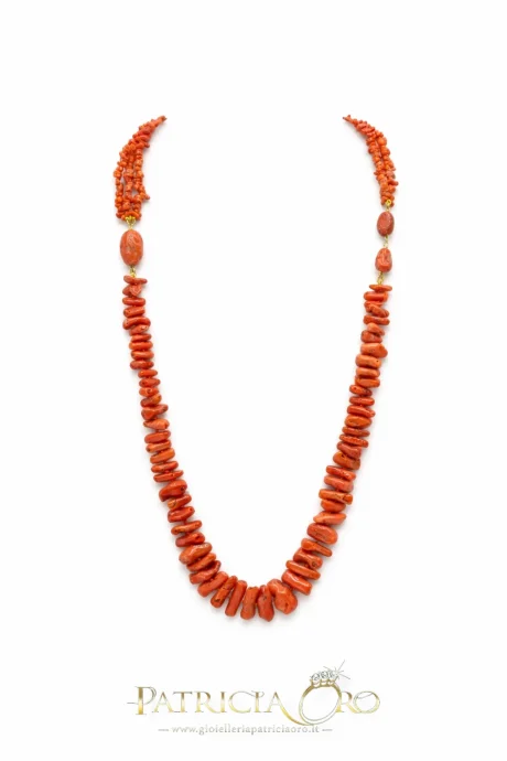 Collana Donna Corallo Naturale Sciacca