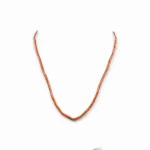Collana girocollo uomo in corallo Sciacca artigianale