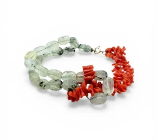 Bracciale corallo naturale