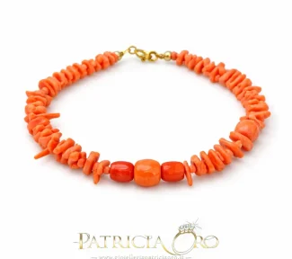 Bracciale con Corallo Naturare