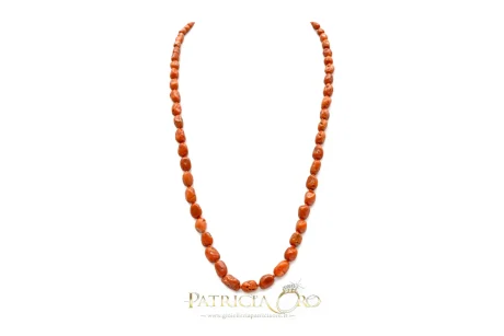 Collana Corallo Sciacca Sassi Patricia Oro Creations