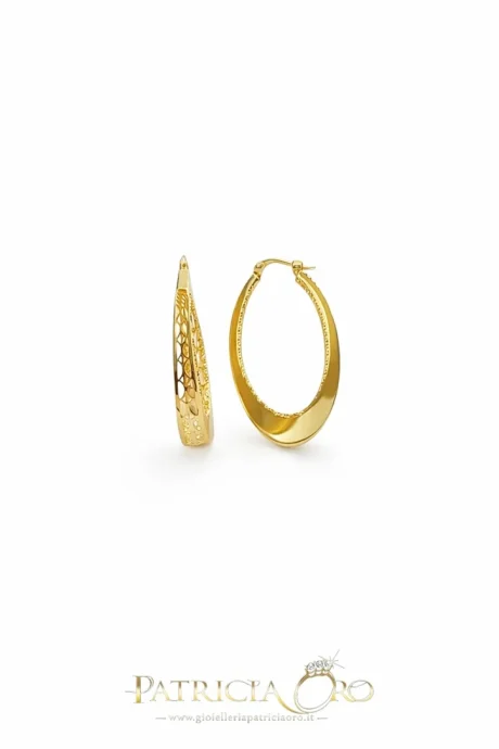 Orecchini Donna in Oro 18kt 4,4 gr