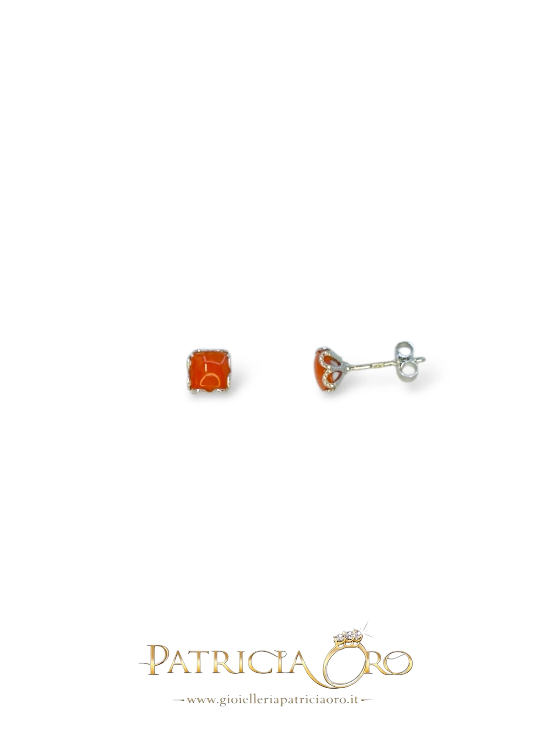 Orecchini bimba con Corallo naturale