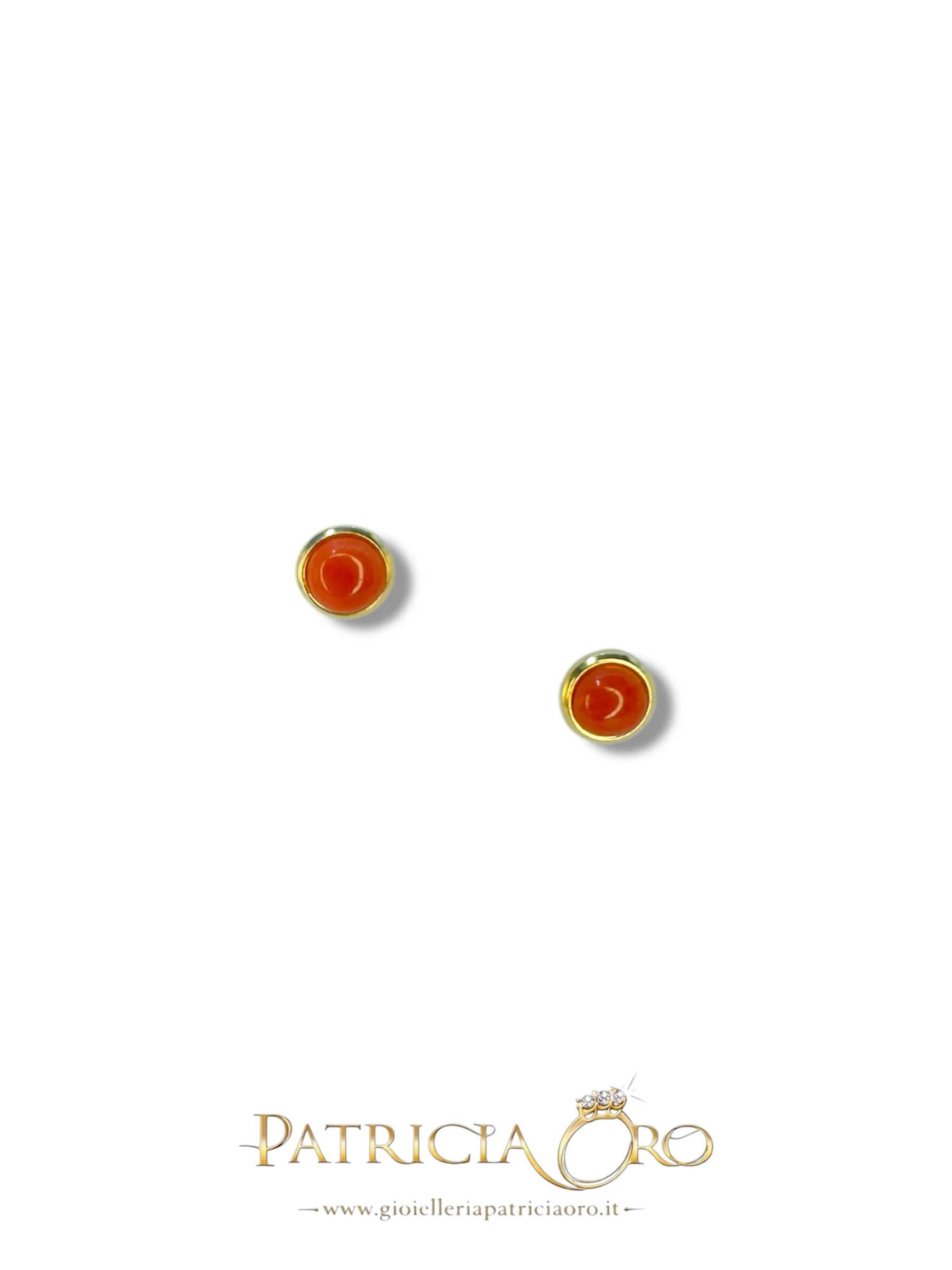 Orecchini bimba con Corallo naturale