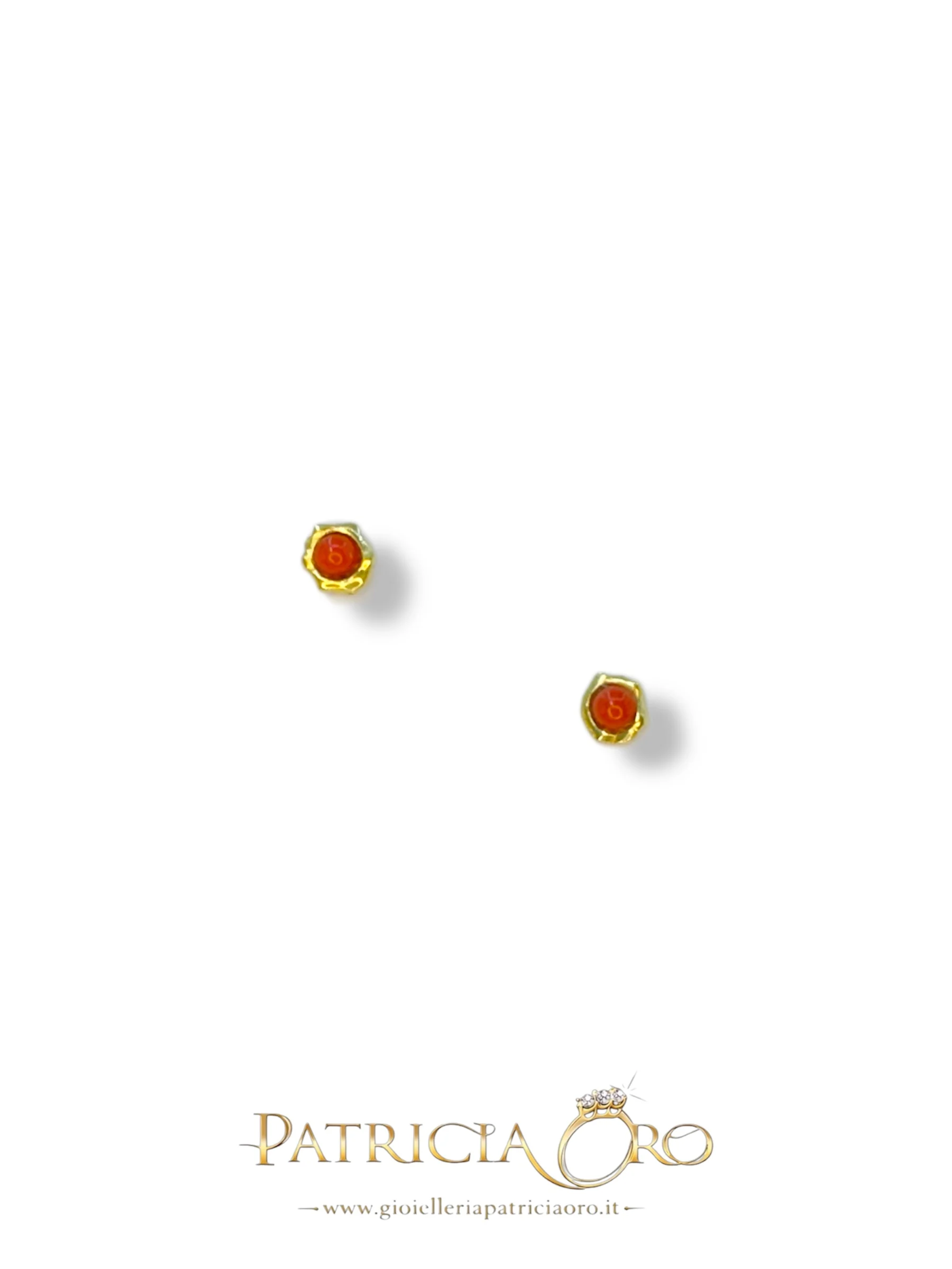 Orecchini bimba con Corallo naturale