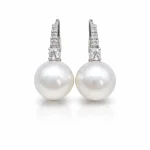Orecchini con Perle e Diamanti
