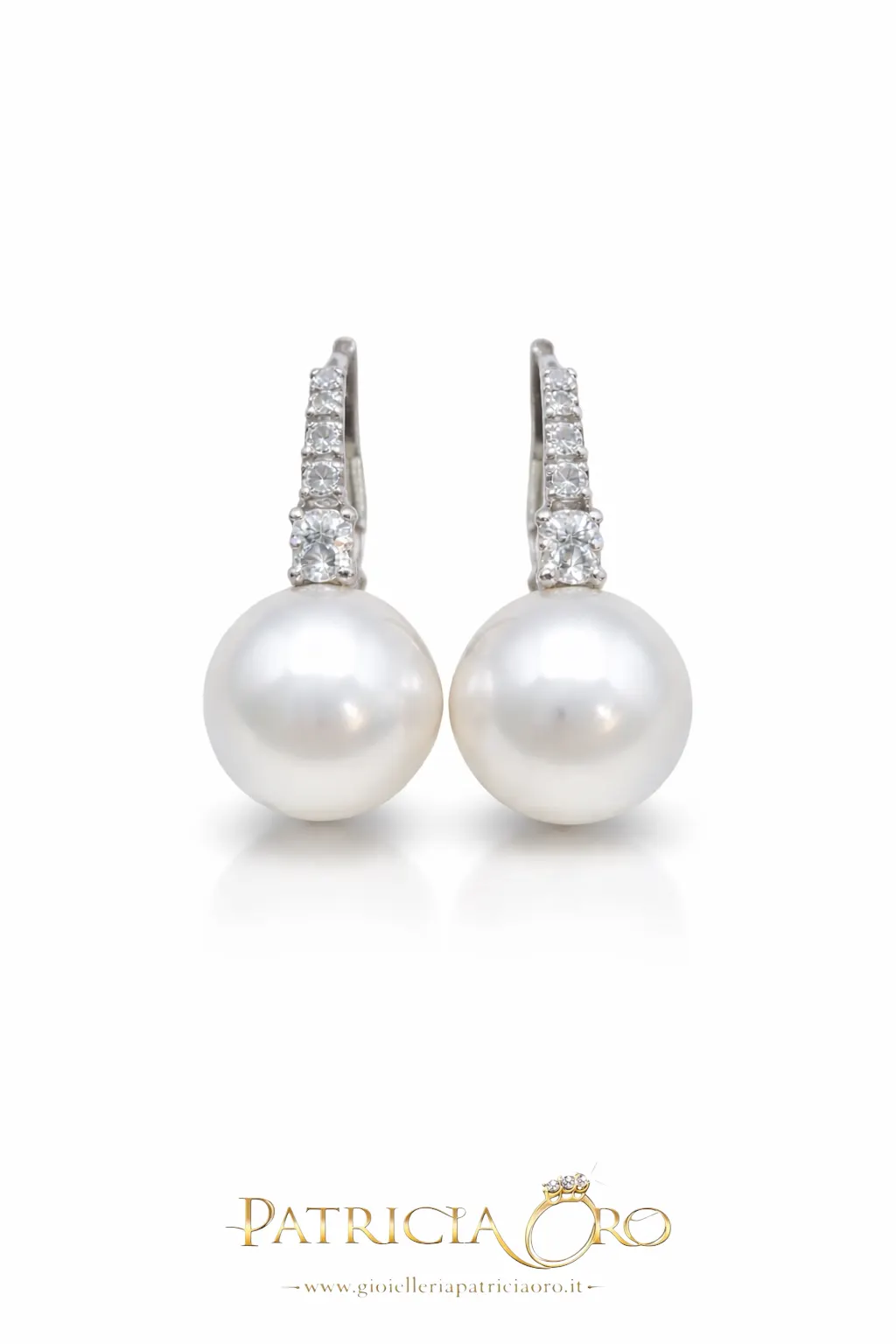 Orecchini con Perle e Diamanti