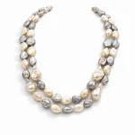 Collana donna con perle barocche