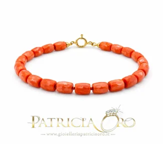 Bracciale con Corallo Sciacca