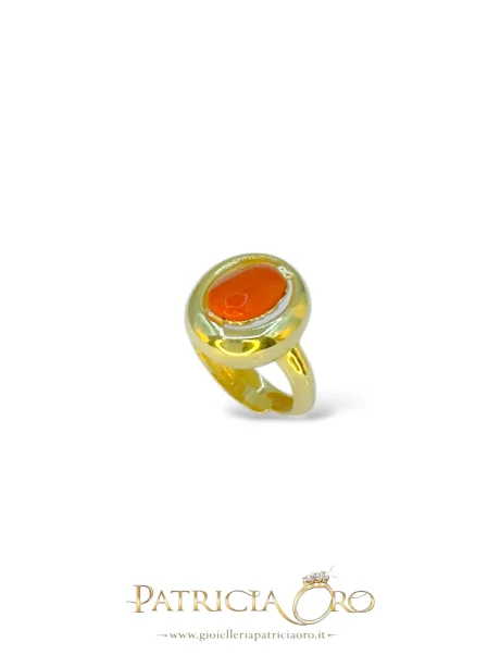 Anello Donna con Corallo Sciacca