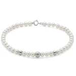 Bracciale miluna con perle