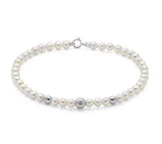 Bracciale miluna con perle