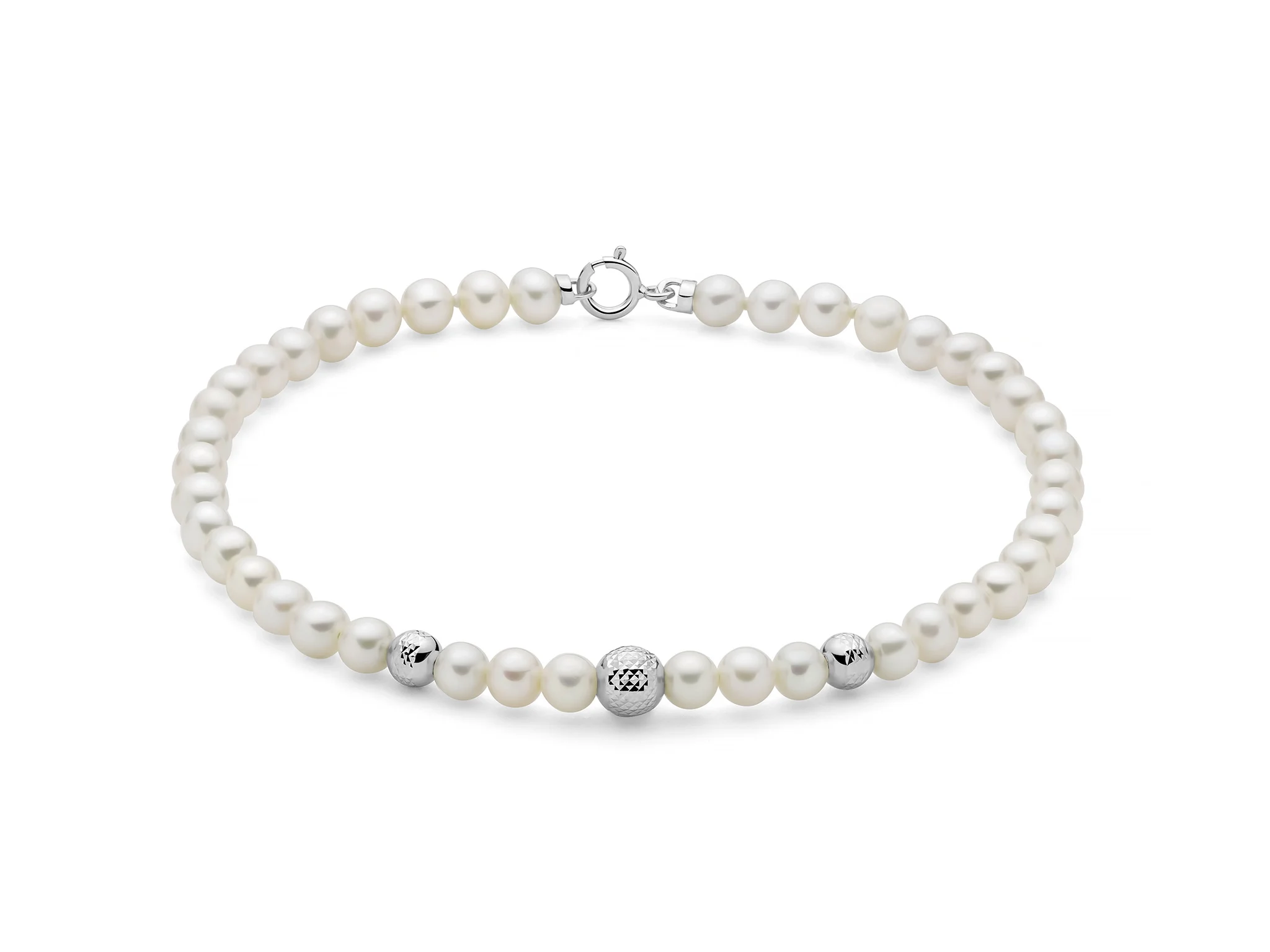 PBR3715 miluna Bracciale miluna con perle