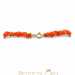 collana con corallo e perle barocche