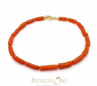 Bracciale corallo uomo