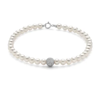Bracciale Miluna Perle Naturali e Oro
