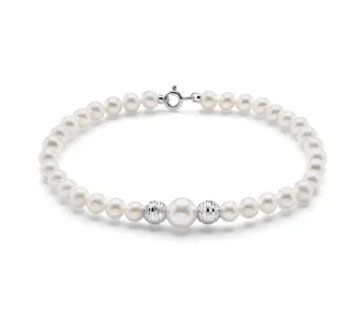 Bracciale Miluna Perle Naturali e Oro