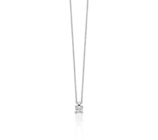 Collana Punto Luce con Diamante Miluna