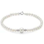 Bracciale Miluna perle oro bianco 18kt