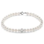 Bracciale miluna con perle