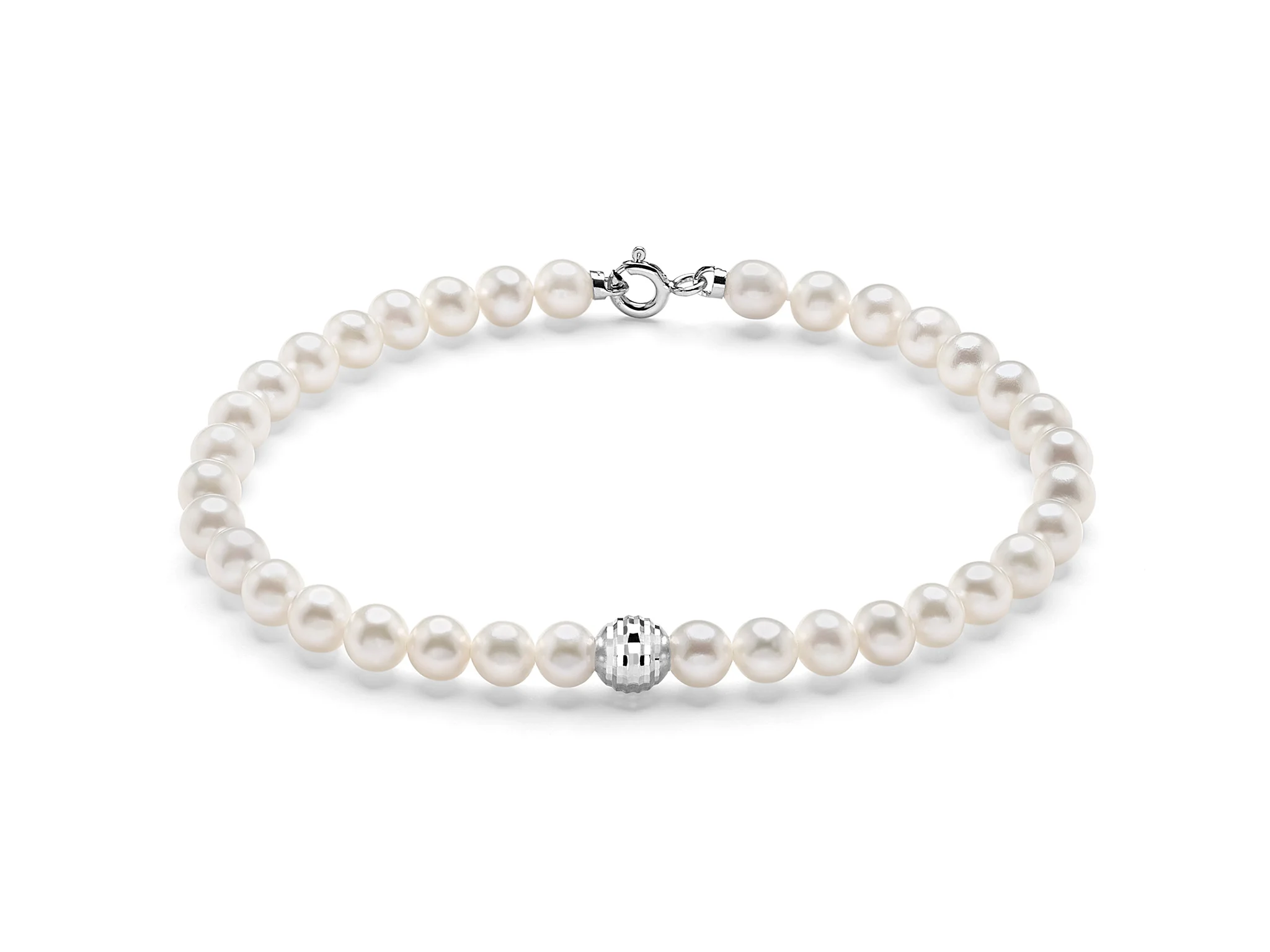 Bracciale miluna con perle
