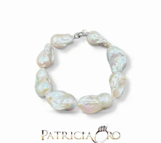 bracciale perle barocche