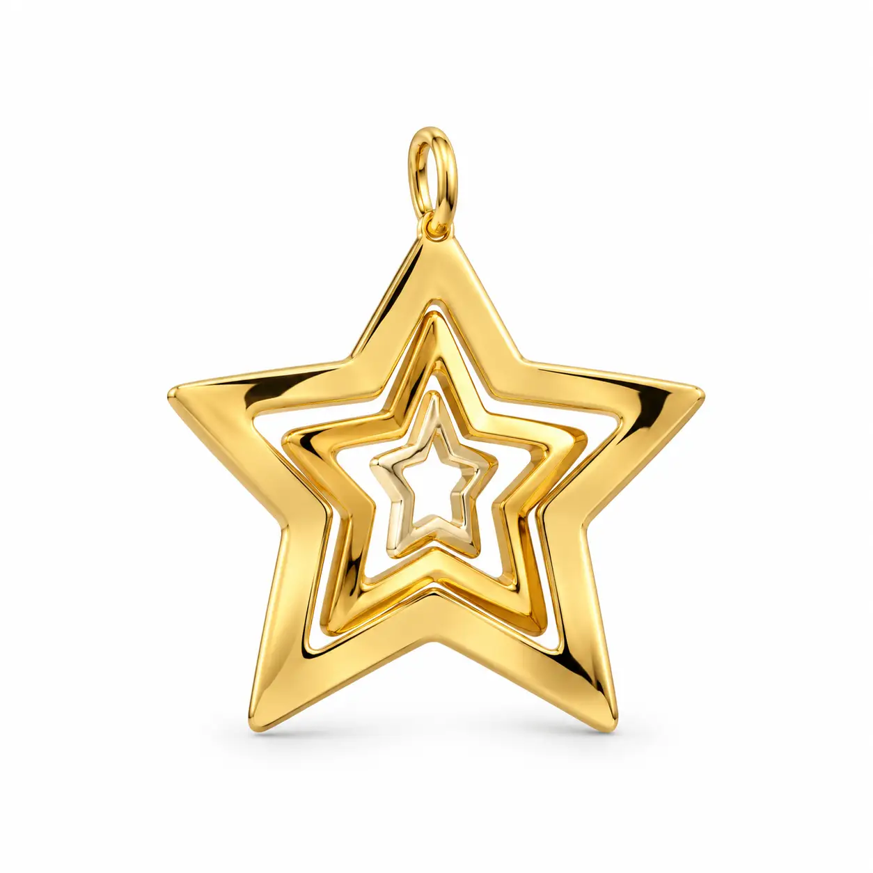 Ciondolo stella in oro 18k Ciondolo stella in oro 18k
