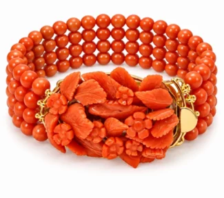 Bracciale donna Corallo Sciacca