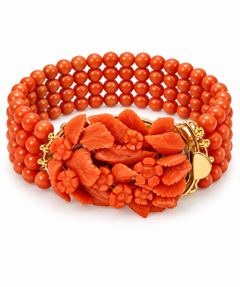 Bracciale donna Corallo Sciacca
