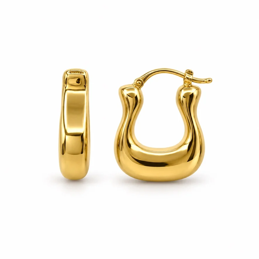 Orecchini in oro giallo 18 kt Orecchini in oro giallo 18 kt